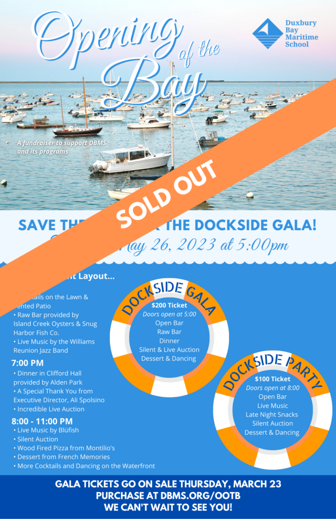 Opening of the Bay – Duxbury Bay Maritime School